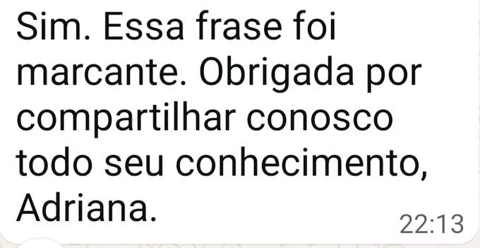 Recorte do relato original, com nome, telefone e foto de perfil ocultos
